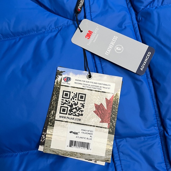 NWT - Pajar Quilted Lightweight Puffer Vest - Men L/Women XL, Men XL/Women XXL - Picture 13 of 13